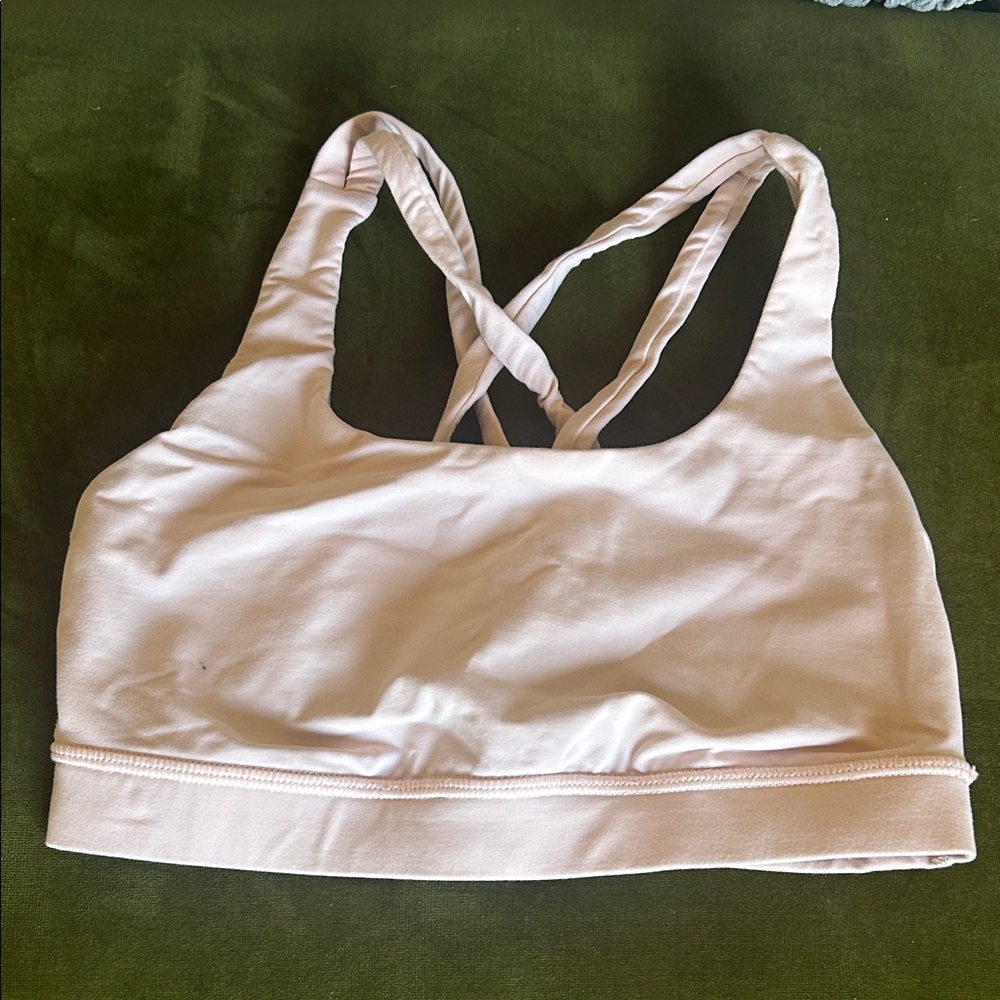 Lululemon Athletica Light Pink Sports Bra